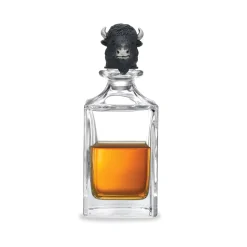 Bison Head Decanter