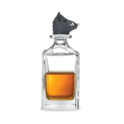 Boar Head Decanter