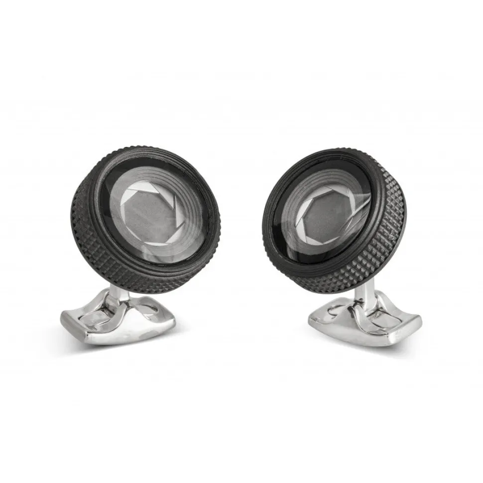 Camera Lens Cufflinks