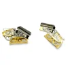 18ct Gold Shotgun Cufflinks with Cocked Barrel and Cartridge Fitting