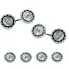 18ct White Gold Mother of Pearl Dress Set With Diamonds