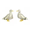 18ct Yellow & White Gold Duck Cufflinks