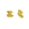 18ct Yellow Gold Jack Russell Cufflinks With Sapphire Eyes