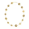 18ct Yellow Gold 20" Light And Dark Citrine Necklace