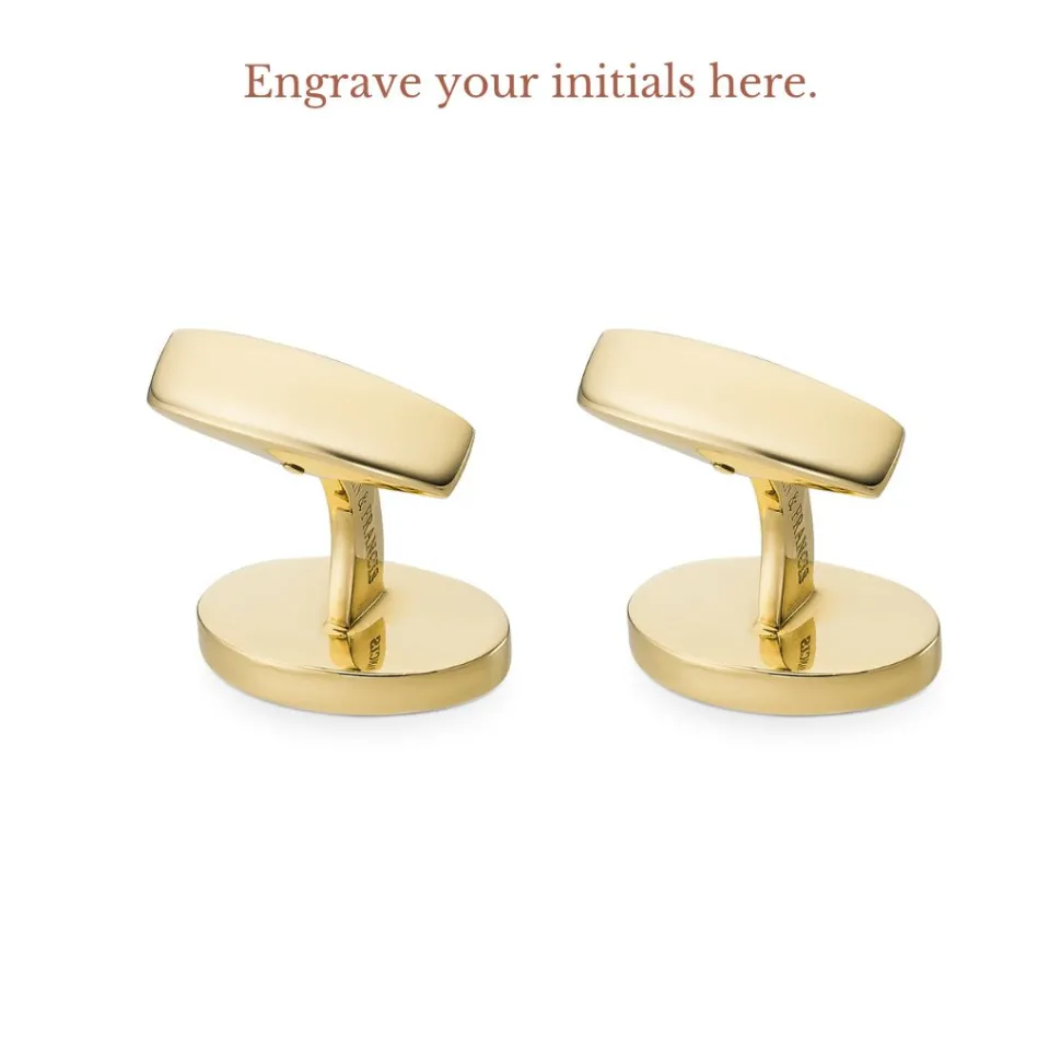 18ct Yellow Gold Vintage Car Cufflinks