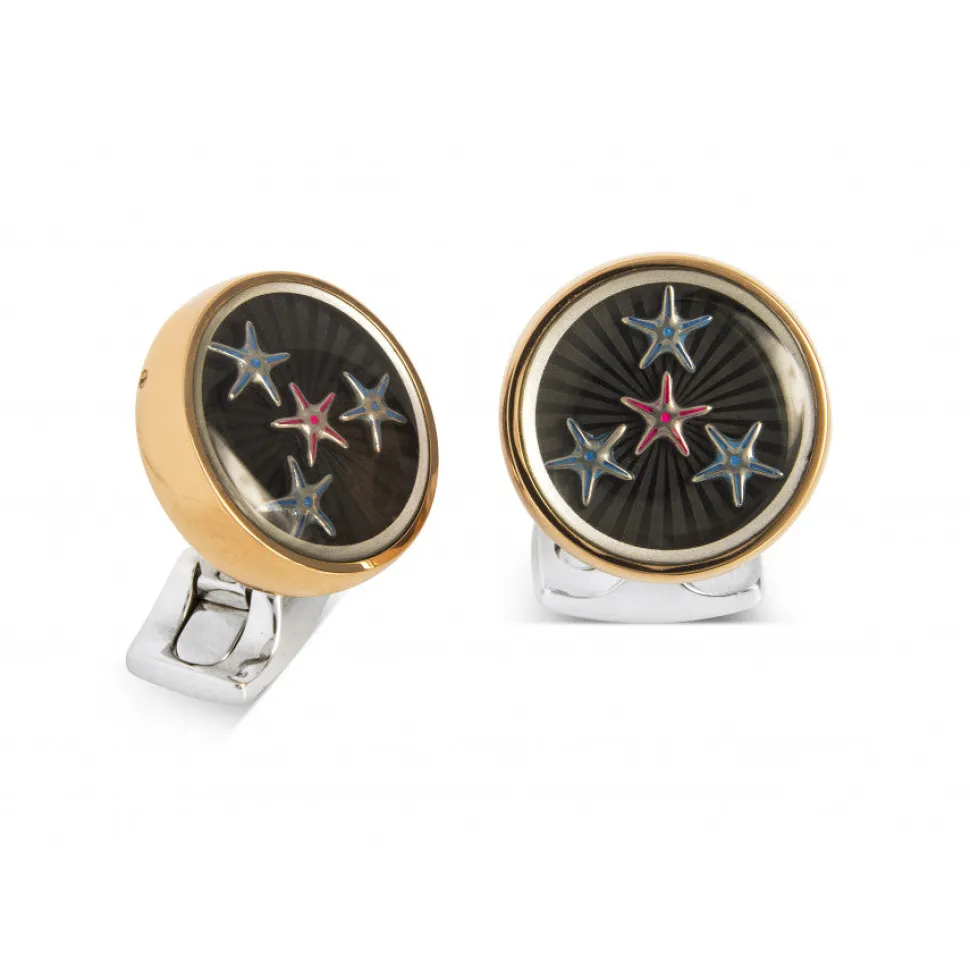 Dancing Starfish Cufflinks