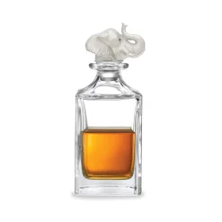 Elephant Head Decanter