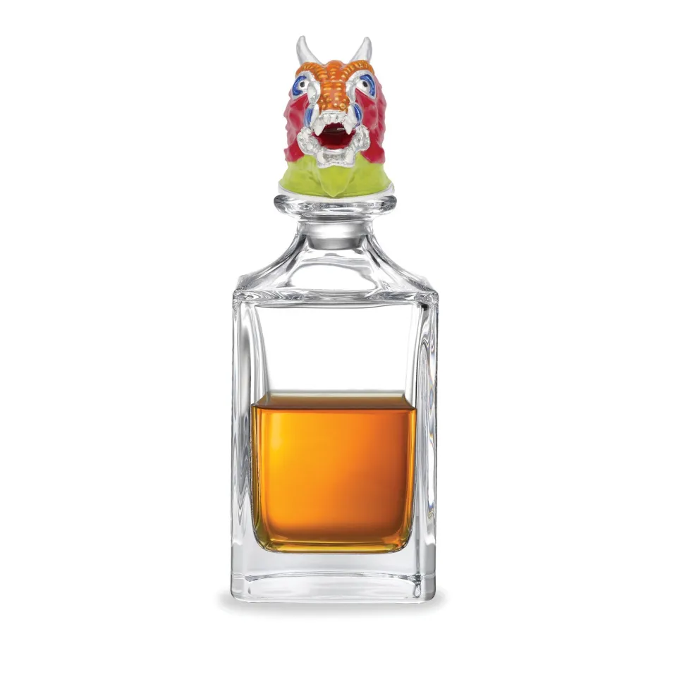 Enamel Dragon Head Decanter