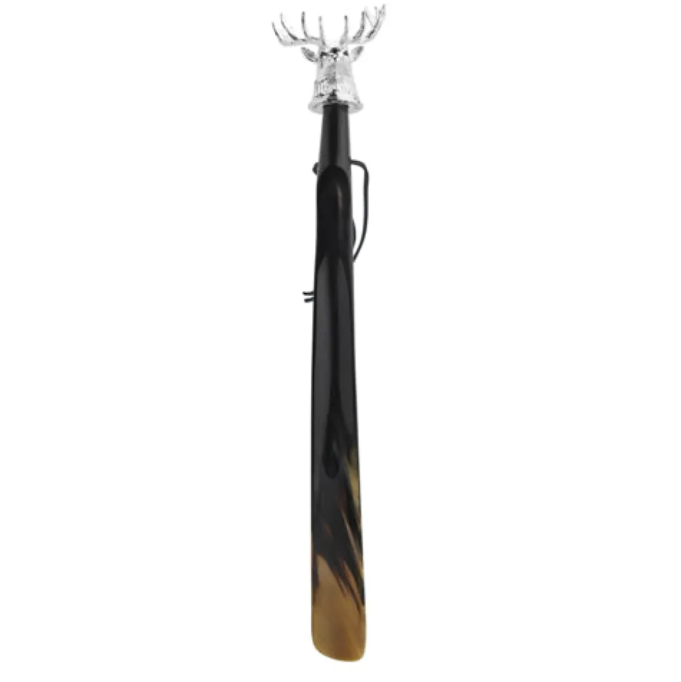 Large Stag Head Shoehorn
