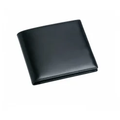 Leather Credit Card 8 Wallet in Black