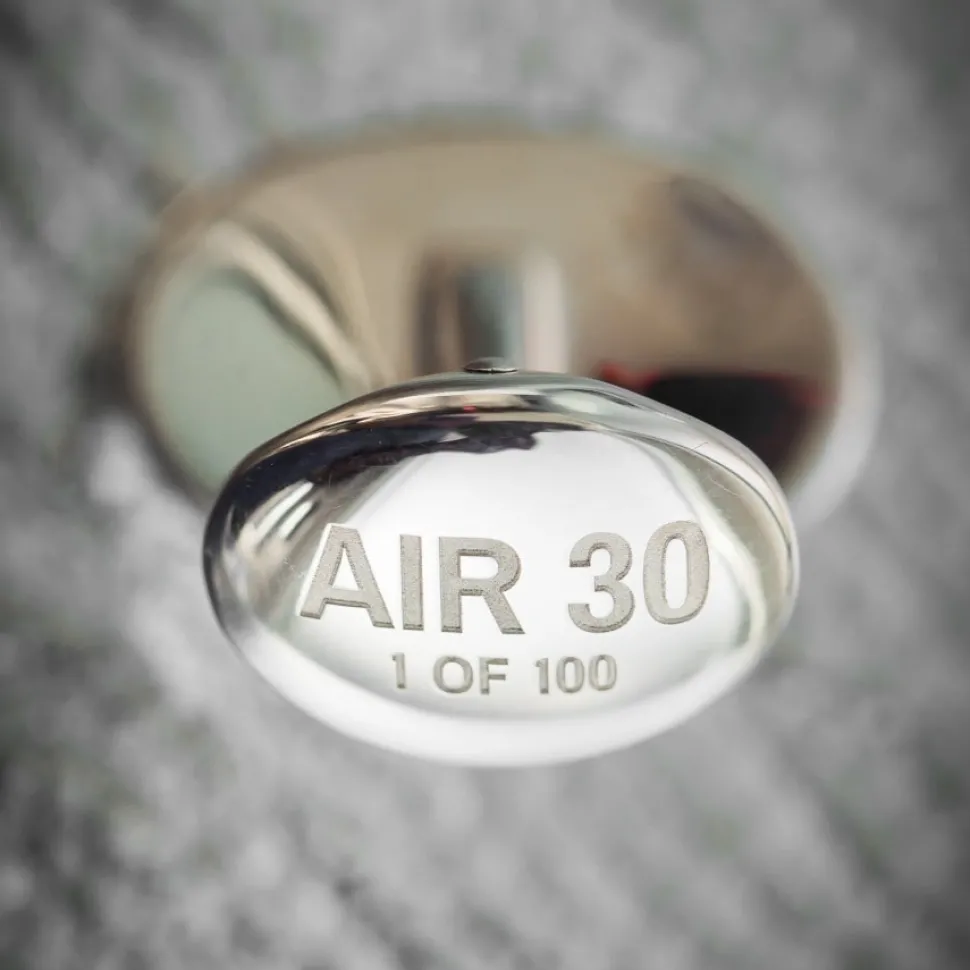 Limited Edition Sterling Silver Air Ambulance Pulse Cufflinks