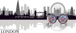 London Moving Scene Cufflinks