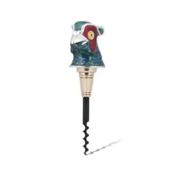 Luxury Enamelled Pheasant Head Corkscrew