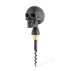 Luxury Skull Cork Screw In Matte Black Finish