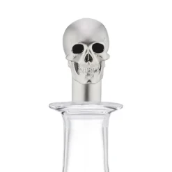 Matte Skull Wine Decanter