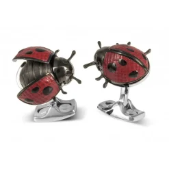 Moving Ladybird Cufflinks
