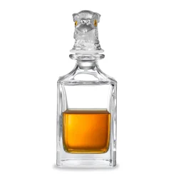 Pheasant Head Crystal Decanter