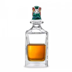 Pheasant Head Crystal Decanter