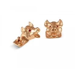 Pig Head Cufflinks
