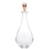 Rose Gold Skull Wine Decanter