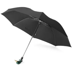 Small Black Umbrella With Enamel Duck Head Handle