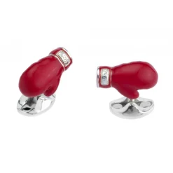 Sterling Silver Boxing Glove Cufflinks
