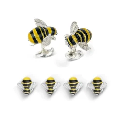 Sterling Silver Bumble Bee Dress Set