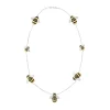 Sterling Silver Bumble Bee Necklace
