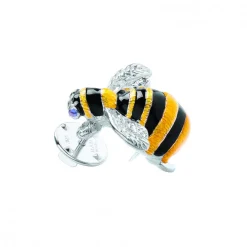 Sterling Silver Bumble Bee Lapel Pin