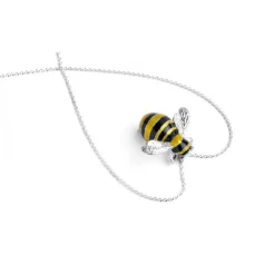 Sterling Silver Bumble Bee Pendant