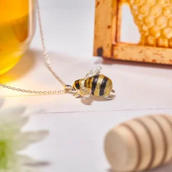 Sterling Silver Bumble Bee Pendant