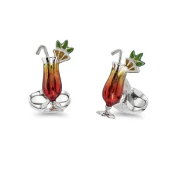Sterling Silver Cocktail Cufflinks