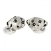 Sterling Silver Dalmatian Dog Cufflinks