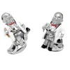 Sterling Silver Doctor Cufflinks