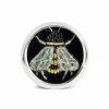 Sterling Silver Embroidered Bee Lapel Pin