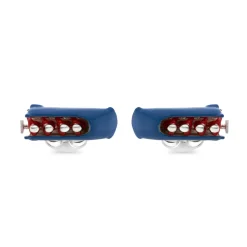 Sterling Silver Enamelled Bobsleigh Cufflinks