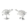 Sterling Silver Galapagos Tortoise Cufflinks