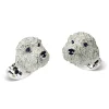 Sterling Silver Golden Doodle Cufflinks