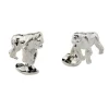 Sterling Silver Gorilla Cufflinks