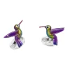 Sterling Silver Hummingbird Cufflinks