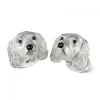 Sterling Silver King Charles Spaniel Dog Cufflinks