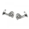 Sterling Silver Knot Cufflinks