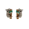 Sterling Silver Koala Cufflinks