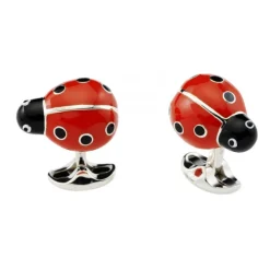 Sterling Silver Lady Bird Dress Set