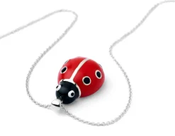 Sterling Silver Ladybird Pendant