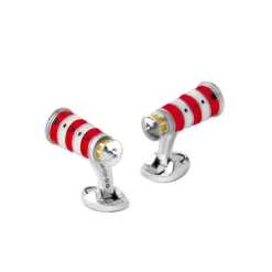 Sterling Silver Lighthouse Cufflinks