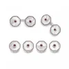 Sterling Silver Octagonal Mother Of Pearl And Ruby Dress Set