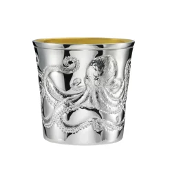 Sterling Silver Octopus Beaker