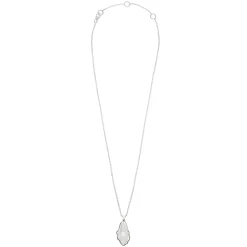 Sterling Silver Oxidised Oyster And Pearl Pendant