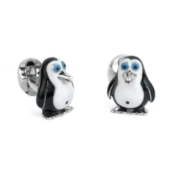 Sterling Silver Penguin Dress Set